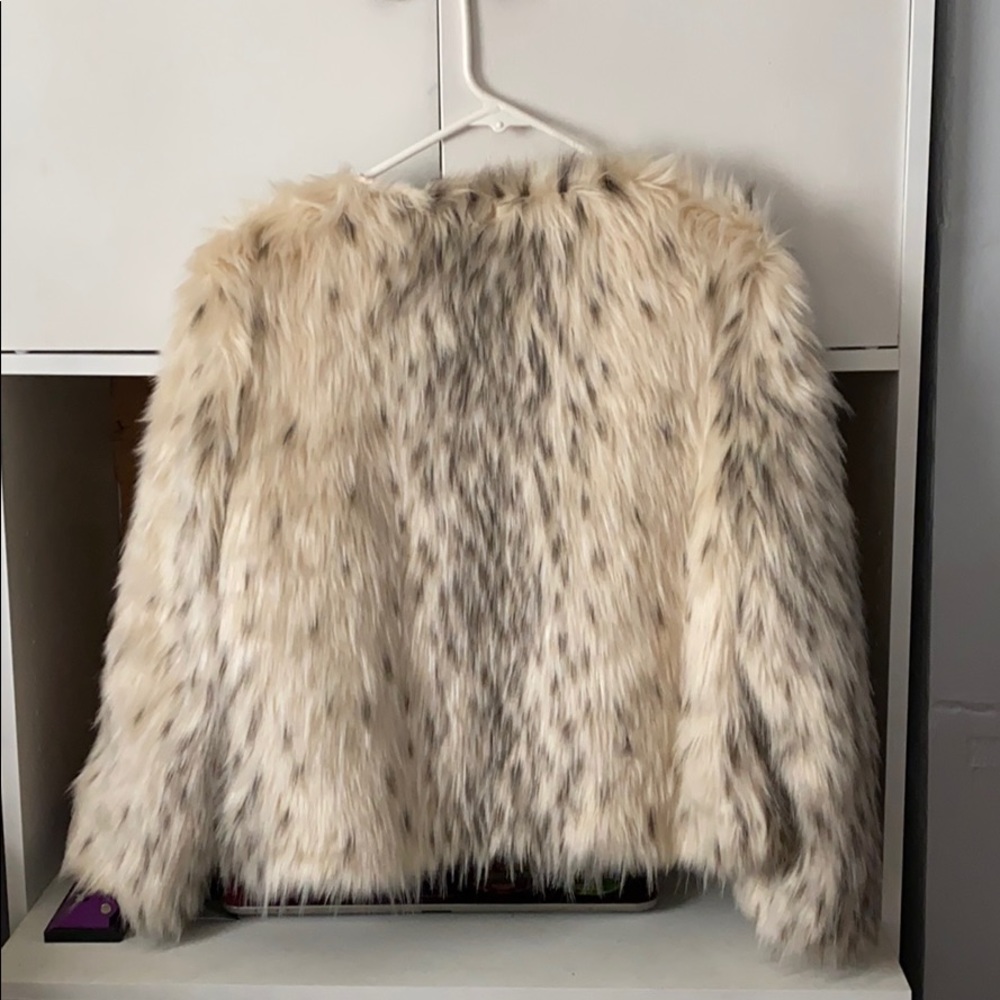 Faux Fur Coat - Picture 2 of 4